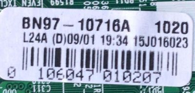 KIT DE TARJETA PARA TV SAMSUNG / MAIN BN94-11075K / BN41-02307B / BN97-10716A / FUENTE BN4400852A / L48MSF_FDY / BN44-00852A / T-CON 44-9771189O / 47-6021068 / HV480FHB N40 / PANEL CY-JJ048BGEV4H / DISPLAY HV48FHB-N40 / MODELO UN48J520DAFXZA ED04 - Imagen 4